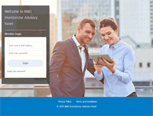 Tablet Screenshot of bmoadvisorypanel.com